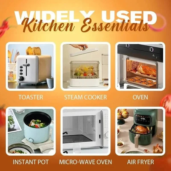 1+1 Gratis | GreaseGuard™  | Wiederverwendbare Silikonform für Heißluftfritteuse