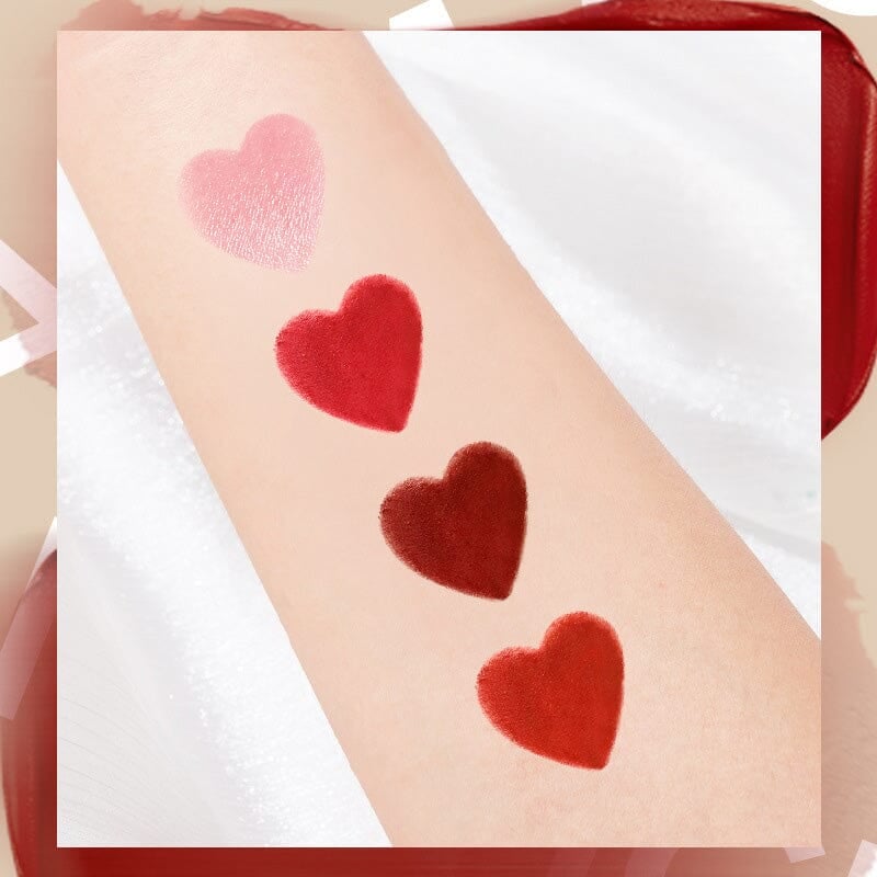 GlossBag™ - Samt-Matte Lippenstift-Set mit Kettenbeutel