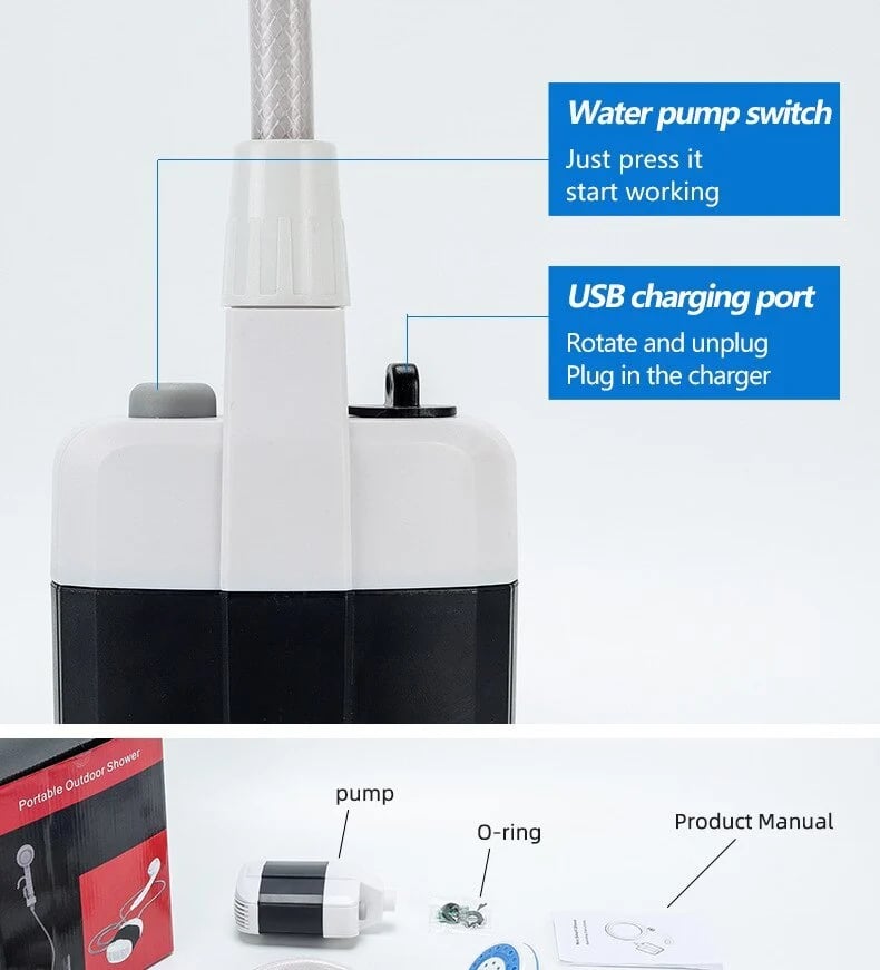 CampWash™ – Duschen Sie bequem, wo immer Sie sind!