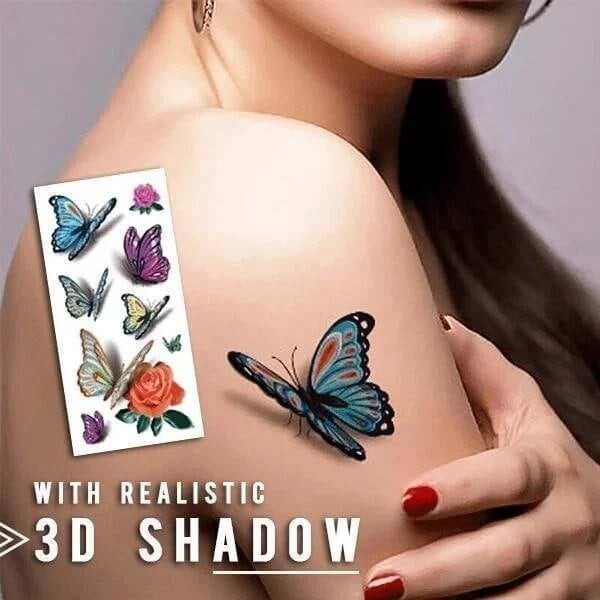 Modische 3D-Tattoo-Sticker(50 Stück) – Ideal für Musikfestivals & modische Statements