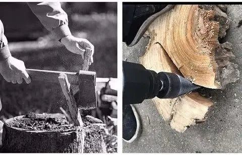 BlazeSplit™ – Beherrsche jeden Holzscheit mit blitzschneller Kraft und müheloser Kontrolle