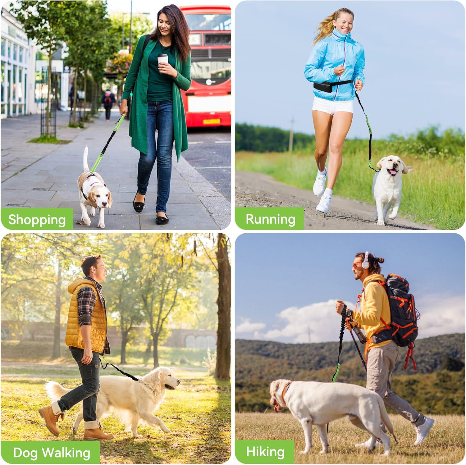 PawFree™ - Ermöglicht stressfreie Spaziergänge mit freihändigem und verwicklungsfreiem Leinendesign