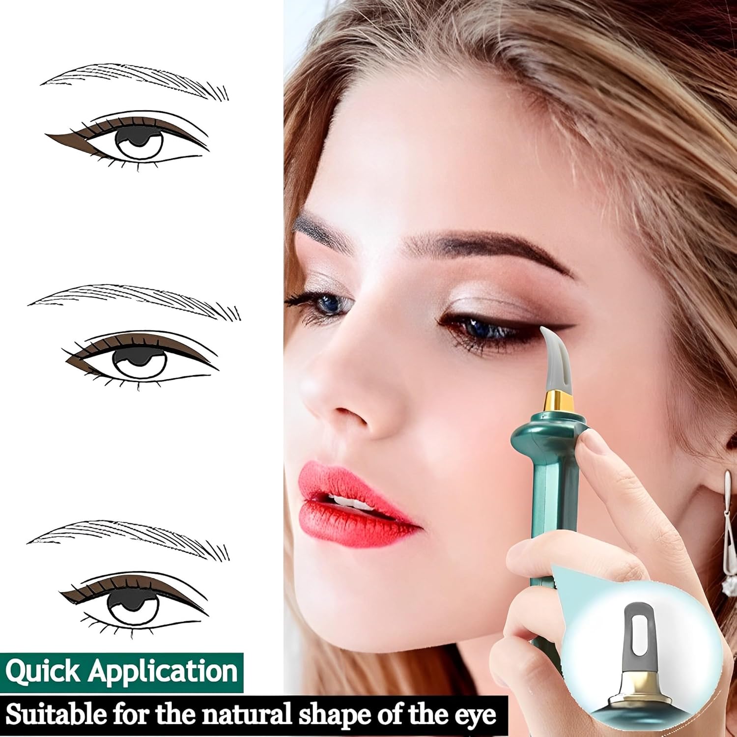 LinerGlide™ | Schluss mit dem mühsamen Auftragen von Eyeliner!