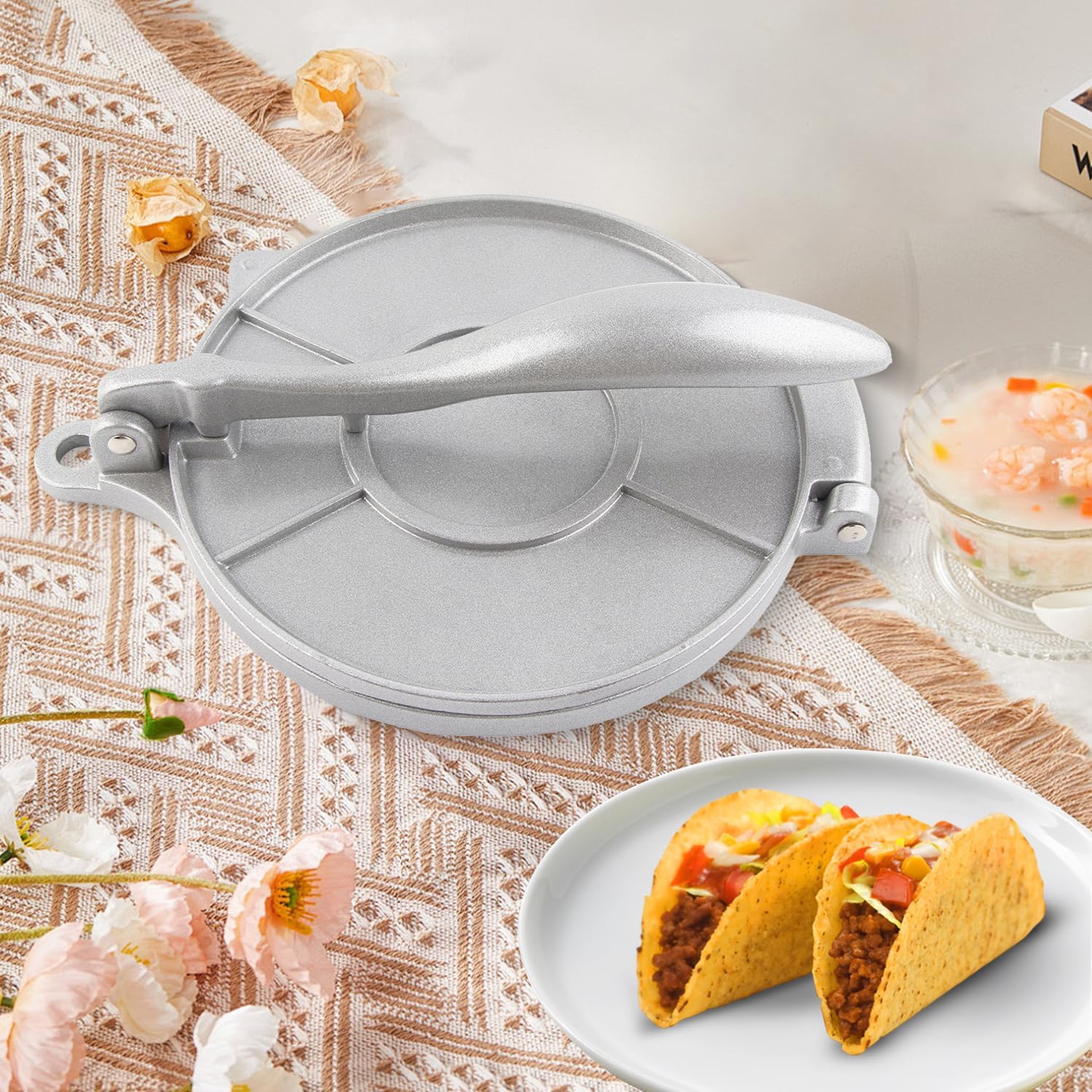 PressaPerfecta™ — Perfekt weiche Tortillas sofort genießen