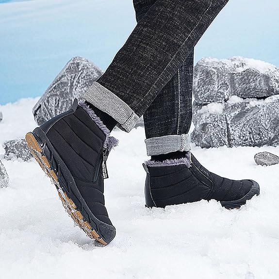 FrostStride™ - Kuschelige, wasserdichte Stiefel für jedes kalte Wetter!