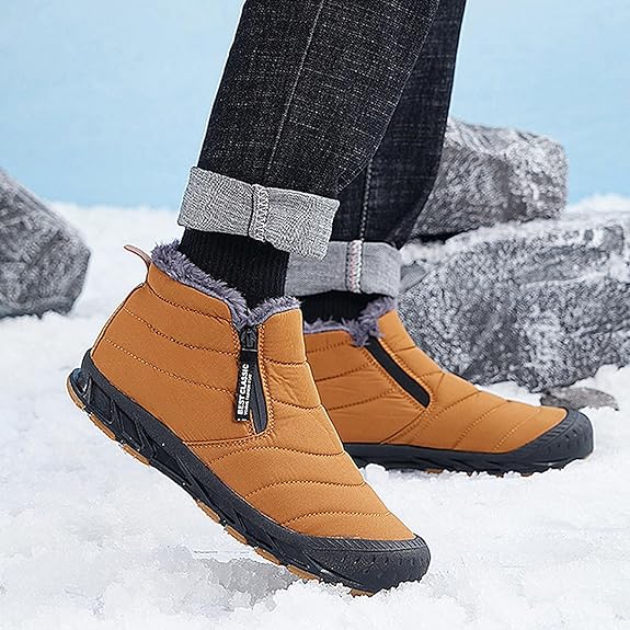 FrostStride™ - Kuschelige, wasserdichte Stiefel für jedes kalte Wetter!