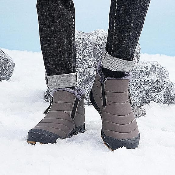 FrostStride™ - Kuschelige, wasserdichte Stiefel für jedes kalte Wetter!