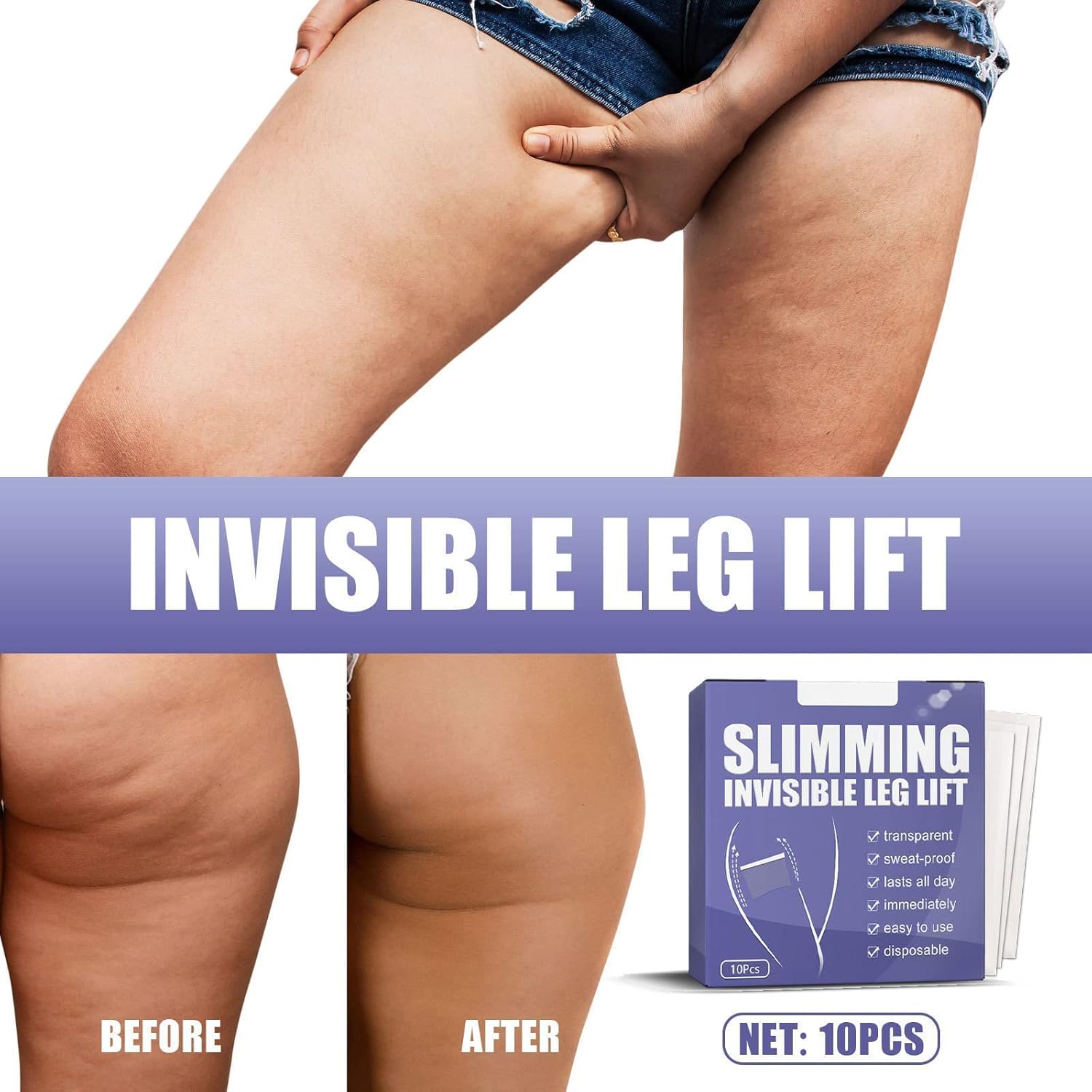 1+1 Gratis | Invisible Lift Patches™ Straffen und glätten Sie Ihre Haut sofort ohne invasive Behandlungen