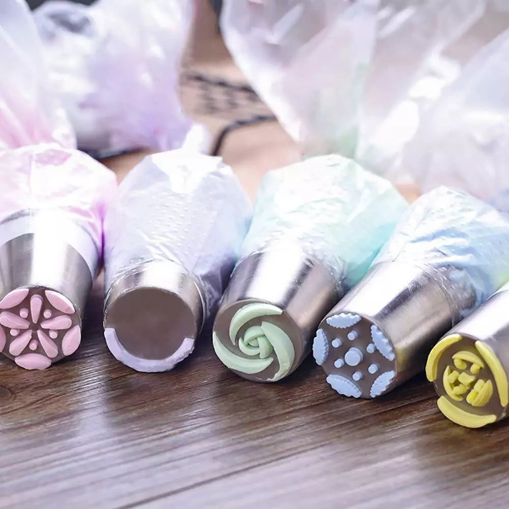 SilverCraft™ Piping Meister Set — Erstellen Sie atemberaubende Kuchen, die alle Blicke auf sich ziehen