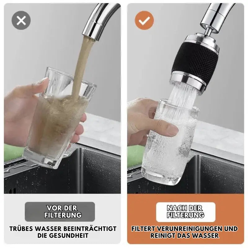 StreamCrest™ – Volle Kontrolle über Ihr Waschbecken und genießen Sie eine makellose, spritzfreie Reinigung