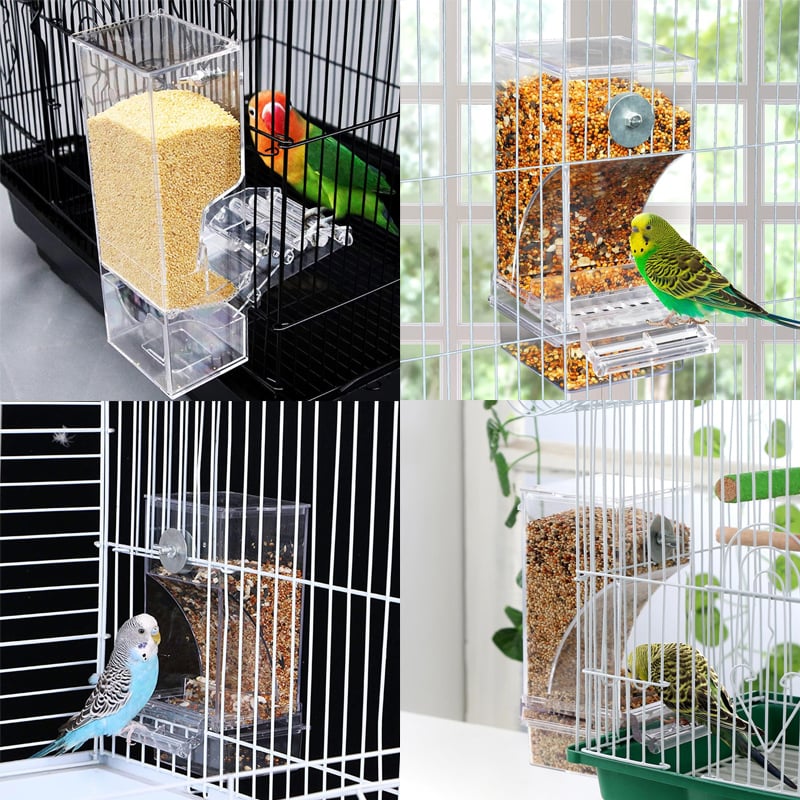 Automatischer Vogelfutterspender – Kein Schmutz, kein Stress
