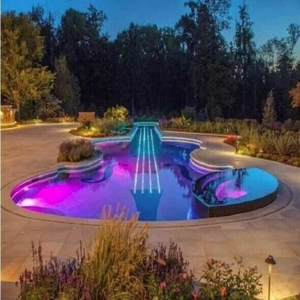 1+1 GRATIS | Unterwasser-LED-Poollichter – Wasserdicht & Fernbedienung