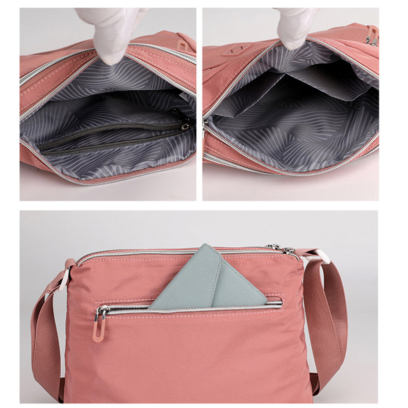 Sina™ - Praktische Multi-Pocket Umhängetasche