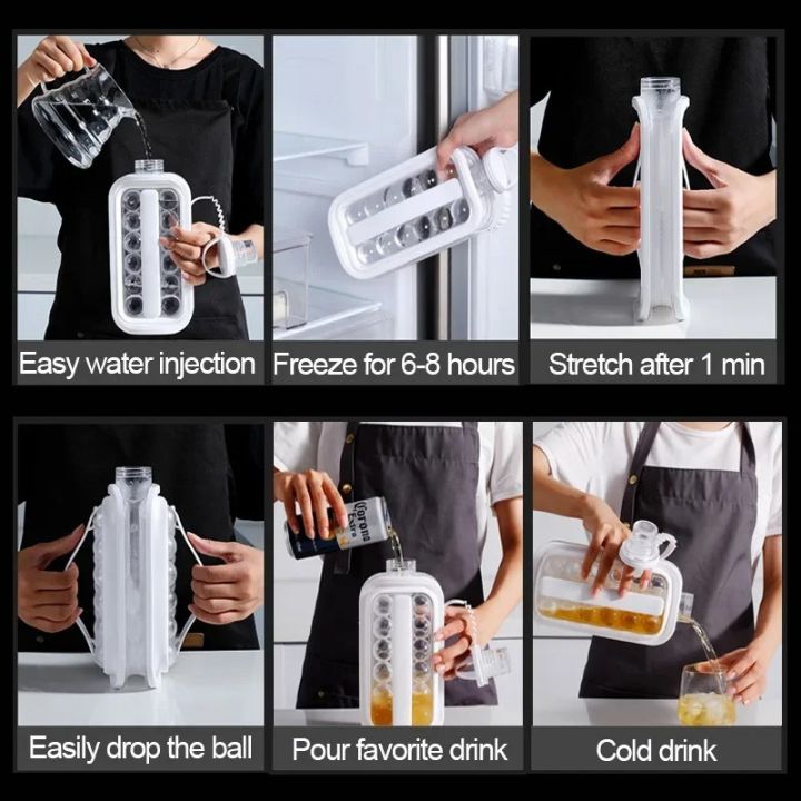 2-in-1 Eiswürfelbereiter – Ideal für Cocktails & Getränke