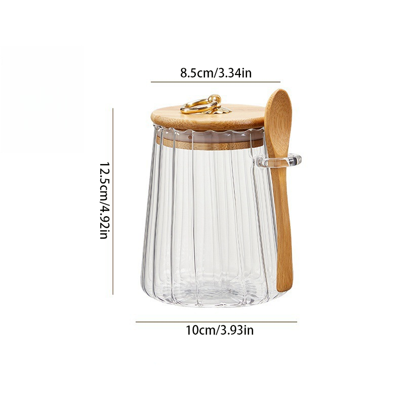 1+1 GRATIS | Luftdichtes Tee- & Zucker-Glas – Hält den Inhalt frisch & trocken
