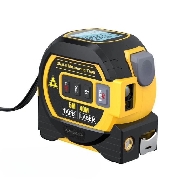 3-in-1 Laser-Maßband – Digital, infrarot & klassisch in einem Tool