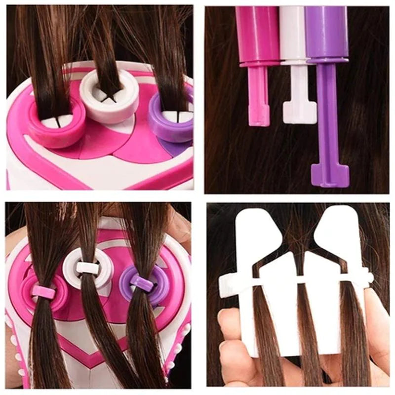 SuperBraidy™ | DIY Automatischer Haarflechter Satz (Ideales Geschenk für Weihnachten)