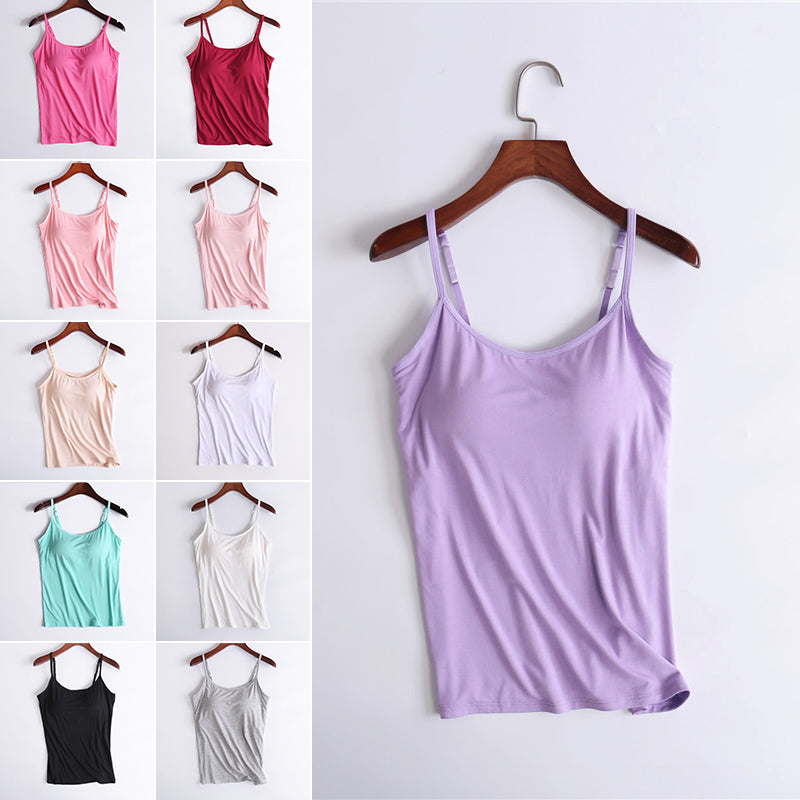 1+1 Gratis | TankTopBra™ - Bequeme Sportweste Mit Brustpolster