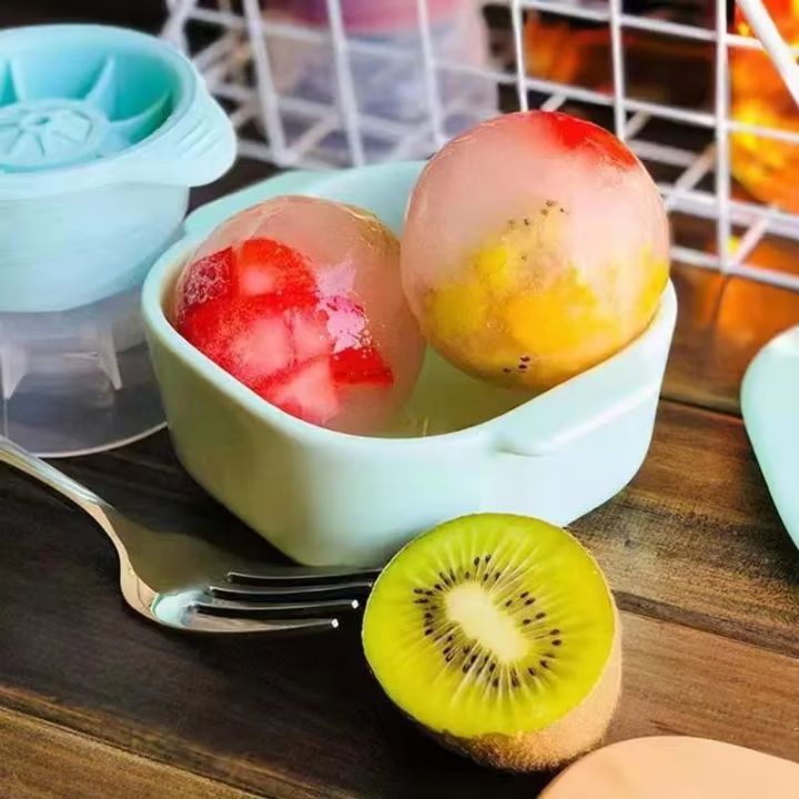 2+2 Gratis | Eisball-Formen für Cocktails – Langsam schmelzend & stapelbar