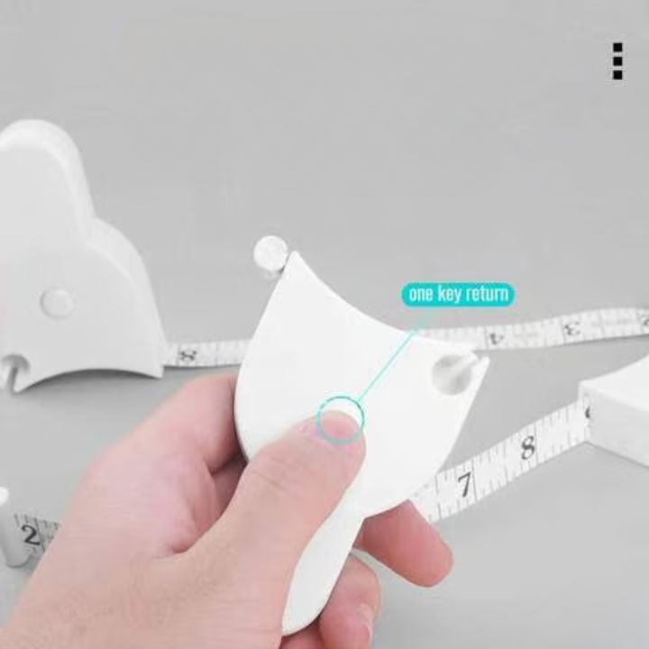 Automatisch Einziehbare Maßband – Einhand-Körpermessung & präzise