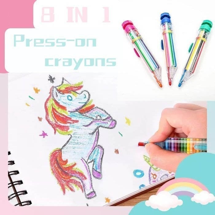 1+1 GRATIS | 8-in-1 Buntstift™ — Kreativität überall entfesseln, jedes Mal spaßig und sauber