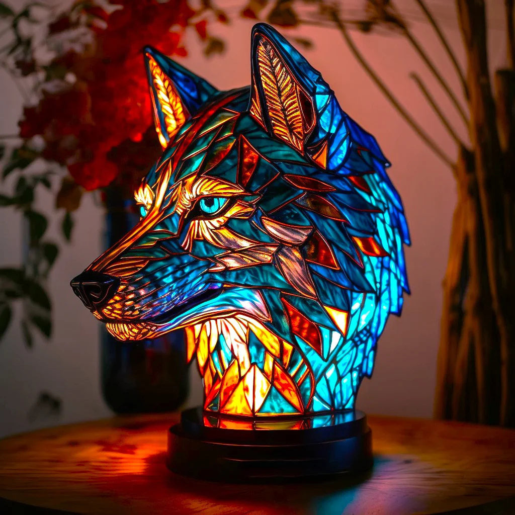 VitraGlow | Glaslampe mit Tiermotiv | Handgefertigt & LED | 50 % Rabatt