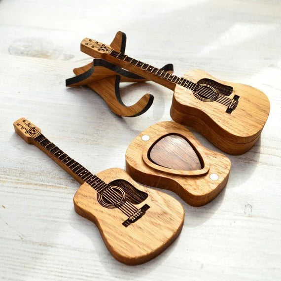 GuitarHolder™ - Gitarrenplektrenhalter +3 Gratis Plektren