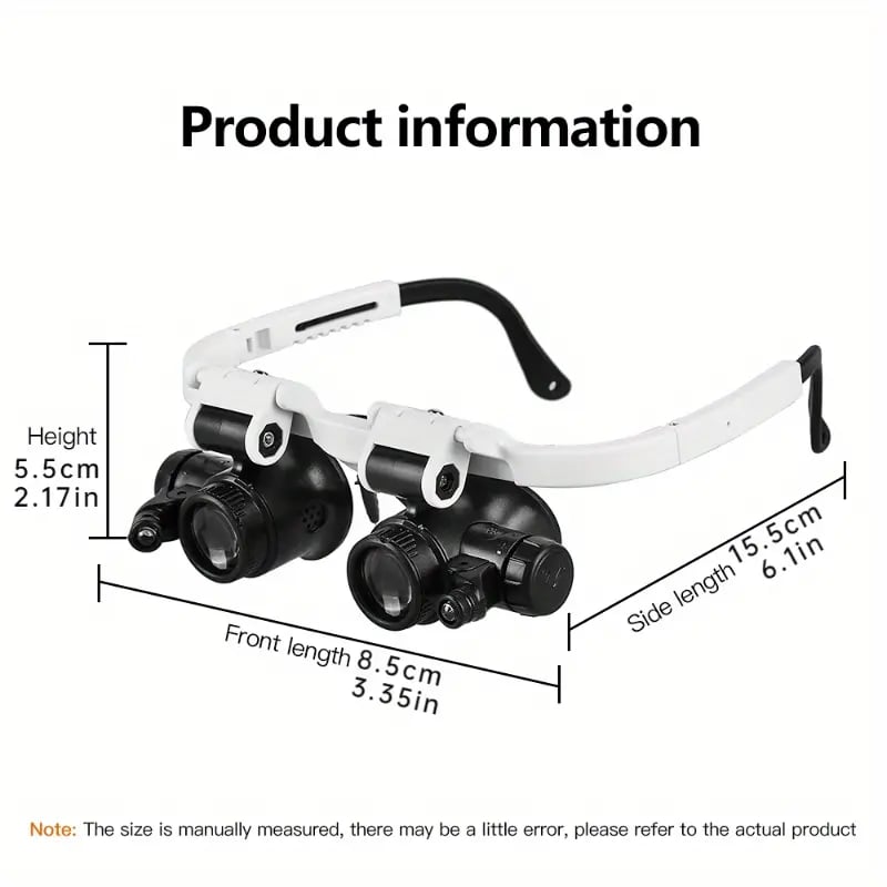 Magniview™ - Das ultimative handfreie Lupe für präzises Naharbeiten
