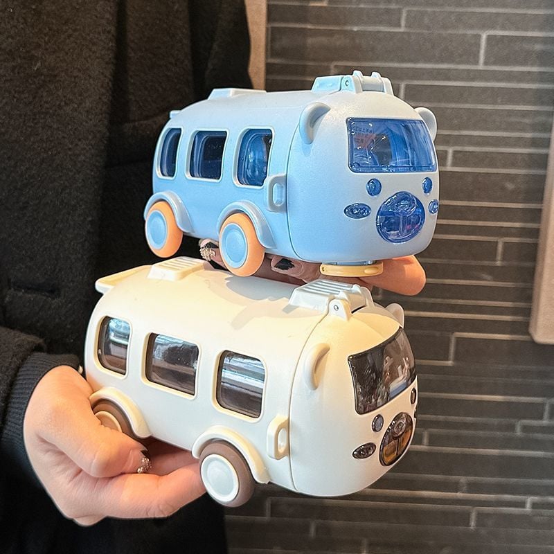 1+1 Gratis | BusBot™ Schulbus-Wasserflasche