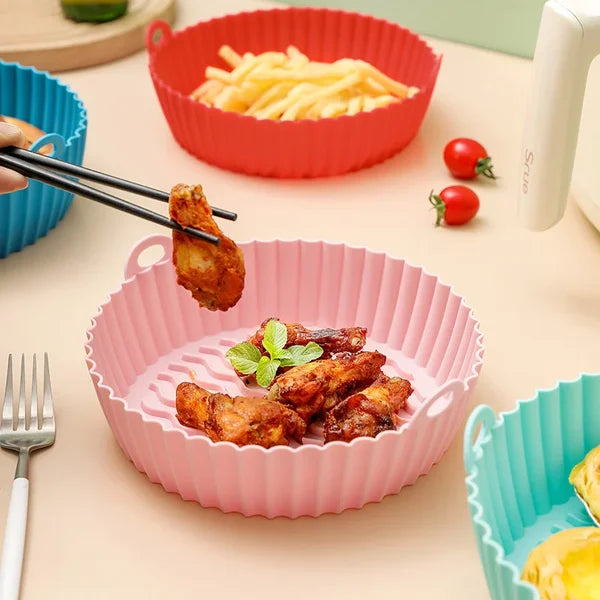 1+1 Gratis | GreaseGuard™ Wiederverwendbare Silikonform für Heißluftfritteuse