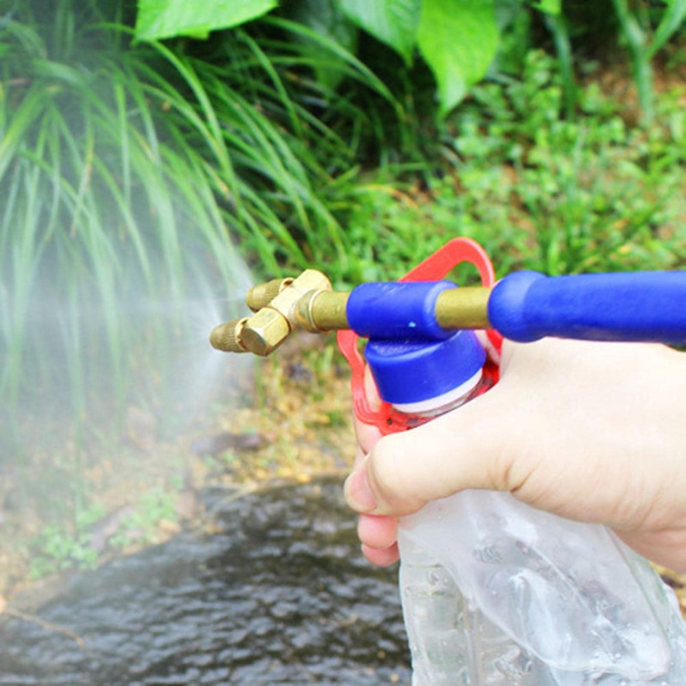 Garten-Sprühaufsatz™ – Macht schmutzige Gartenarbeit überflüssig, da für jede Flasche der perfekte Sprühaufsatz vorhanden ist