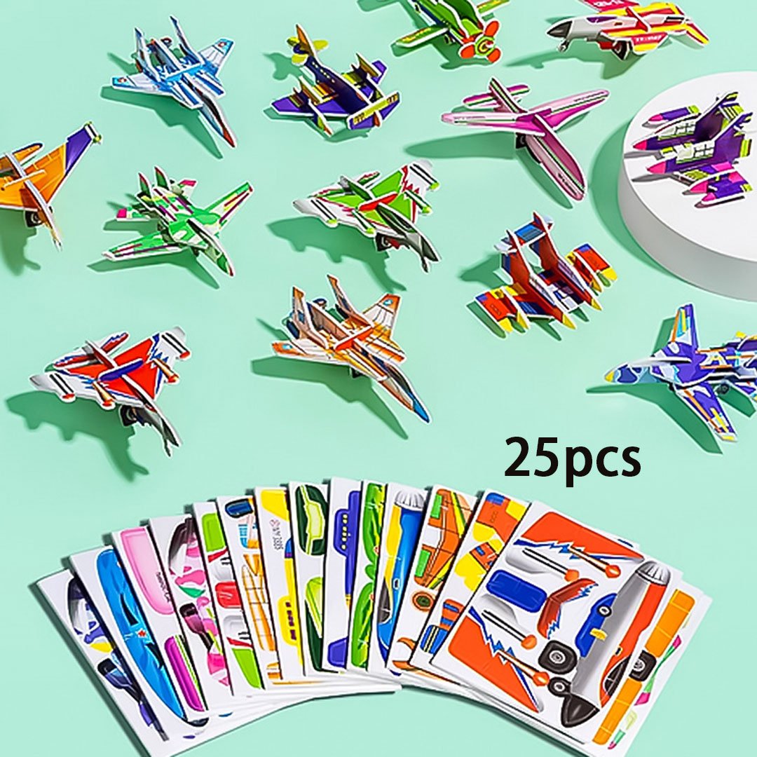 15+10 GRATIS | Bildungs-3D-Puzzle-Set für Kinder – Spaß & Lernen kombiniert