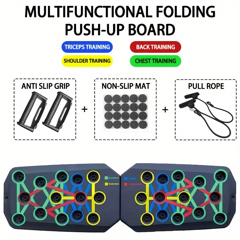 FlexBoard™ - Multifunktionales faltbares Liegestützbrett Set