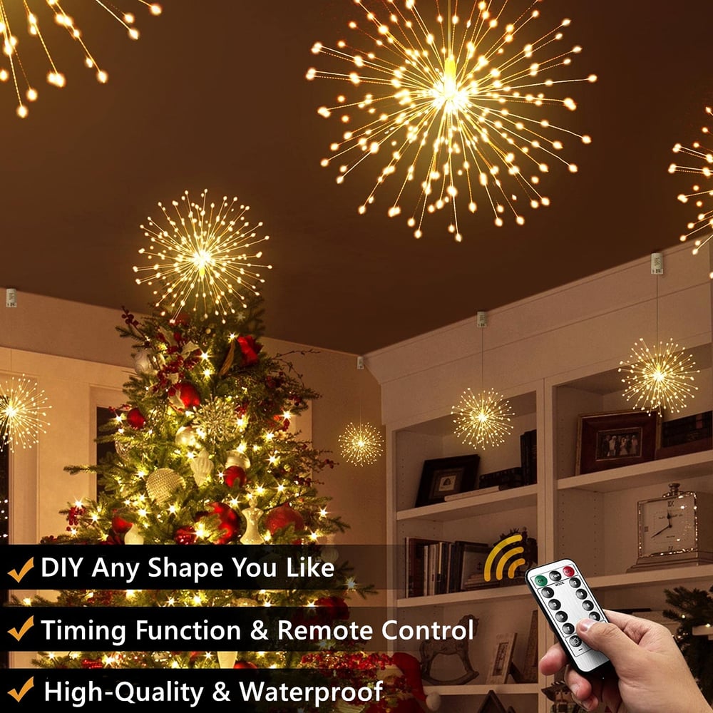 2+1 GRATIS | Hängende Sternenlichter – Magische Atmosphäre für Ihr Zuhause