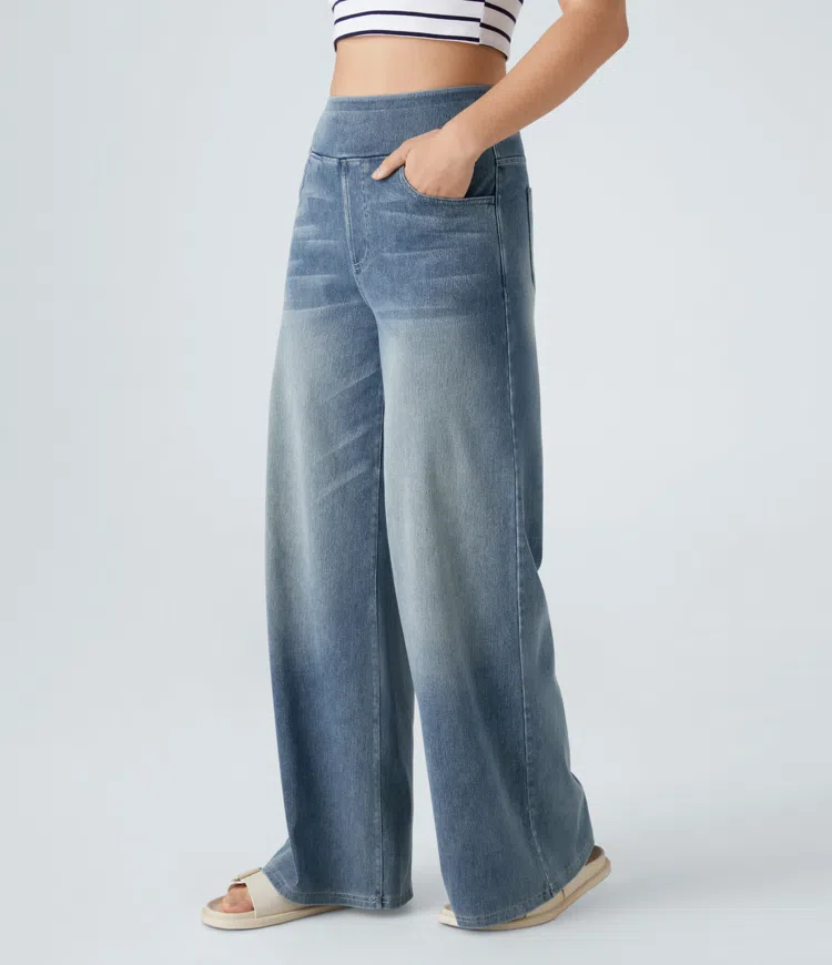 Mel™ - Bequeme Jeans mit hohem Bund