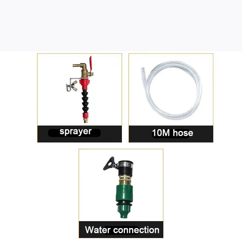 Schneidemaschine Nebelsystem Wassersprüher™ - Staubentferner-Wassersprühgerät