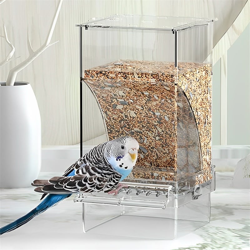 Automatischer Vogelfutterspender – Kein Schmutz, kein Stress