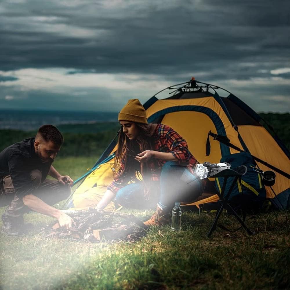 Wiederaufladbare LED-Taschenlampe – Hell, Langlebig und Tragbar