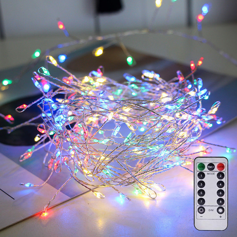 Verzaubernde LED Feuerwerk-Lichterkette