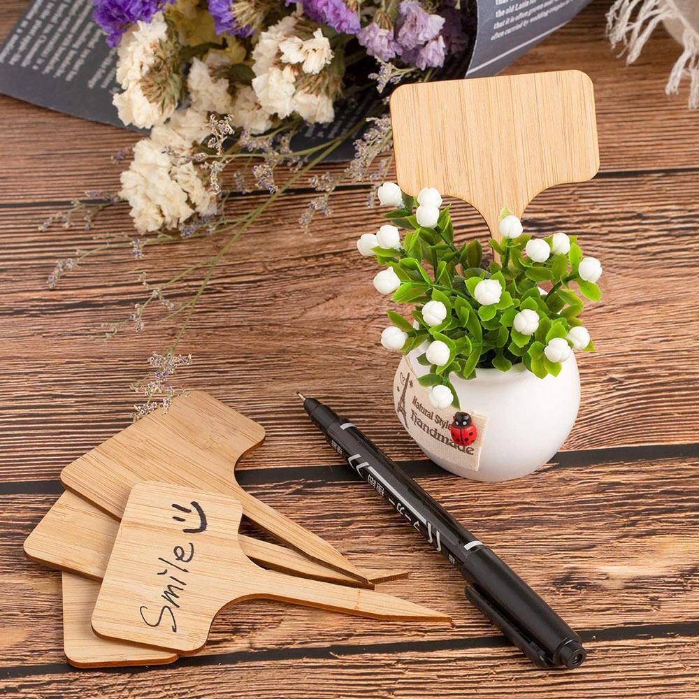 PlantSign – Pflanzenschilder aus Bambus für Garten & Deko