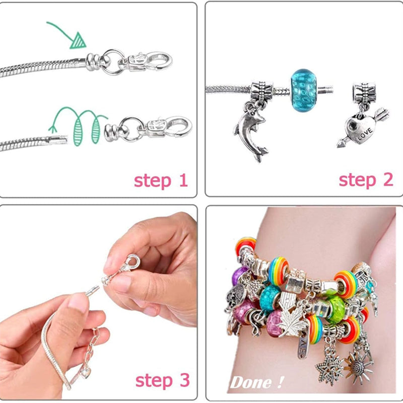 Charmify™ - Mädchen Charm Armband Making Kit