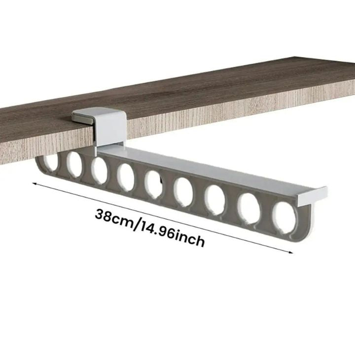 Platzsparender Kleiderschrank-Organizer