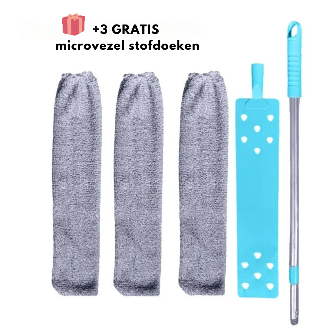 Flexibler Staub- und Spaltenreiniger | 3 GRATIS Staubtücher
