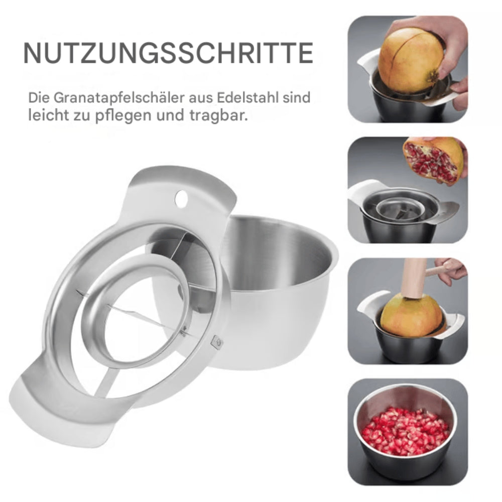 Edelstahl Granatapfelschäler für perfekte Kerne