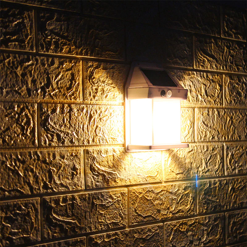 SolarClear® - Solarbetriebene Wandleuchte