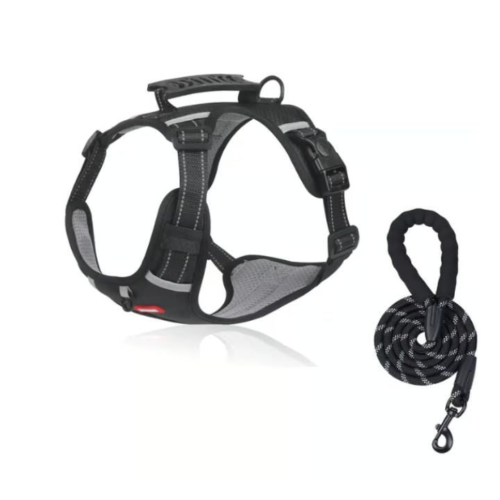 No-Pull Hundegeschirr mit Reflektierendem Nylon