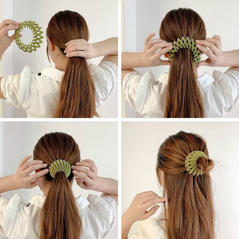 LuxeTwist™ – Mühelose Eleganz den ganzen Tag mit perfekten Duttfrisuren in Sekunden