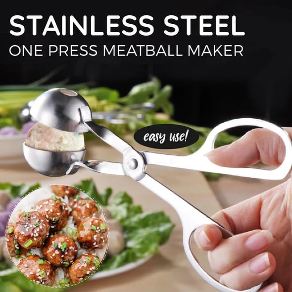 SteelSphere™ – Perfekte saftige Fleischbällchen formen ohne Chaos oder Aufwand