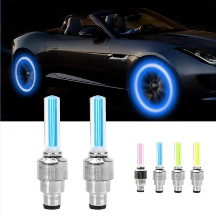 LumiWheel™ - Sorgt für mehr Sicherheit bei Nachtfahrten und verbesserter Sichtbarkeit bei Dunkelheit (4 Stück)