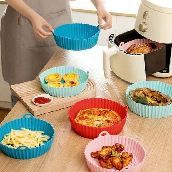 1+1 Gratis | GreaseGuard™  | Wiederverwendbare Silikonform für Heißluftfritteuse